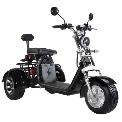 Triciclo Elettrico Omologato UE Scooter Elettrico a 3 Ruote 45KM/H COC in Vendita