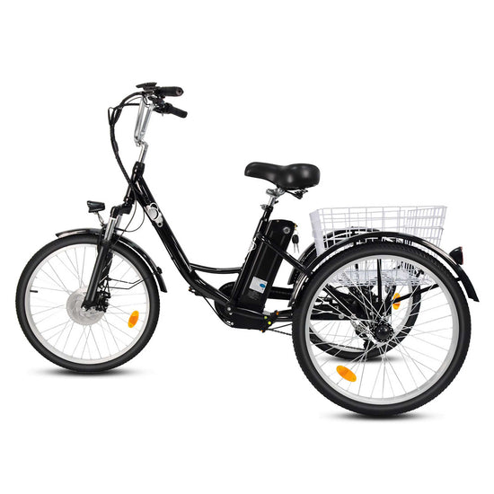 Electric Cargo Tricycle | 3-Wheel City Ebike for Adults & Delivery