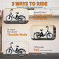 Electric Cargo Tricycle | 3-Wheel City Ebike for Adults & Delivery