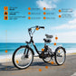 Electric Cargo Tricycle | 3-Wheel City Ebike for Adults & Delivery