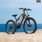 Electric Mountain Bike Full Suspension NFC Lock 100KM Range for Sale
