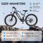 Electric Mountain Bike Full Suspension NFC Lock 100KM Range for Sale