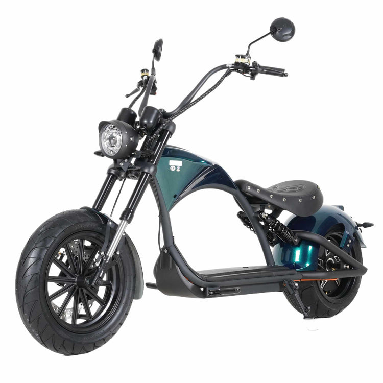 Elektroroller Chopper Mangosteen M1P 45-60km/h CE EEC COC for Sale 14