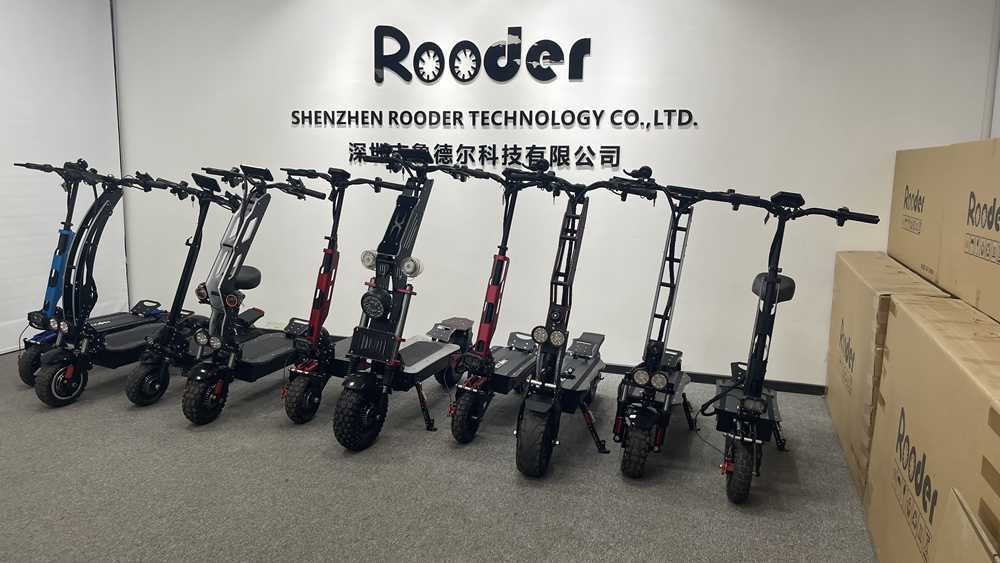 Red Electric Scooter Adult dealers