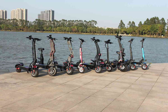 red electric scooter dealers